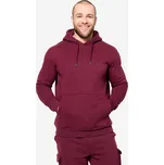 DOMYOS Pánská fitness mikina s kapucí 3XL FIALOVÁ