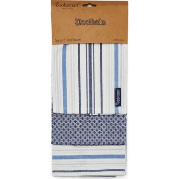Utěrka Bavlněné utěrky v sadě 3 ks 45x65 cm Stockholm – Cooksmart ® ID_1524416