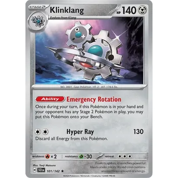 Sběratelská karetní hra Klinklang 101/142 - Stellar Crown Typ karty: Holo