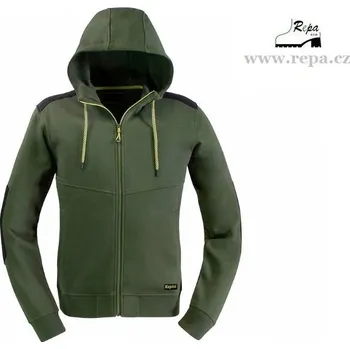 pracovní mikina KAPRIOL HOOD mikina zelená M