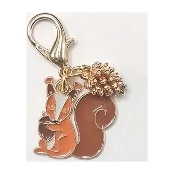 Přívěsek na klíče s veverkou