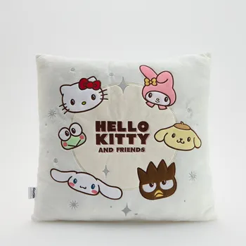 Dívčí tričko Reserved - Polštář Hello Kitty and Friends - krémová - 295GO-01X - 295GO-01X-ONE