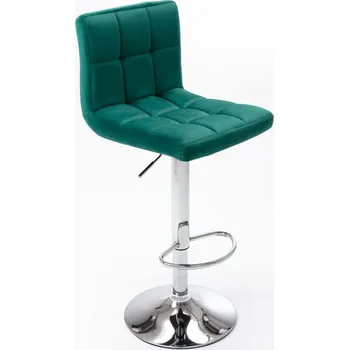 Barová židle Hoker velvet zelený N-12