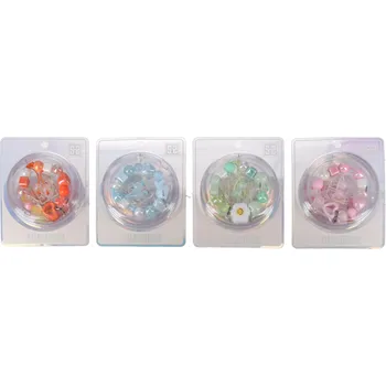 Náramek Barevný náramek v krabičce - 24 ks