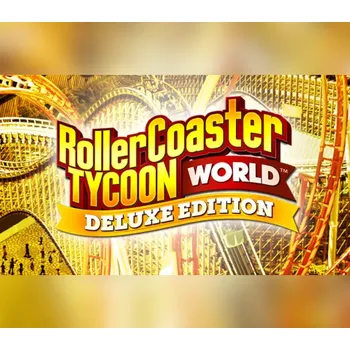Počítačová hra RollerCoaster Tycoon World Deluxe Edition