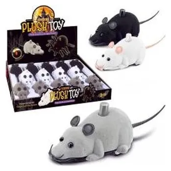 plyšák Mysz flokowana naciśnij i jedź MIX