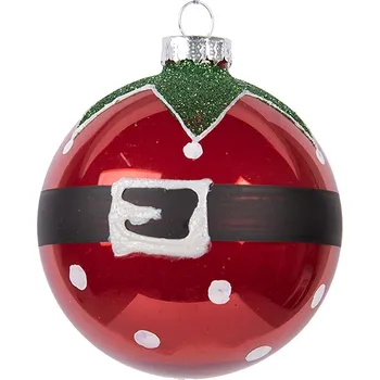 Vánoční ozdoba Clayre & Eef - Skleněná vánoční ozdoba 6GL5138