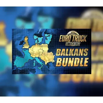 Počítačová hra Euro Truck Simulator 2 Balkans Bundle