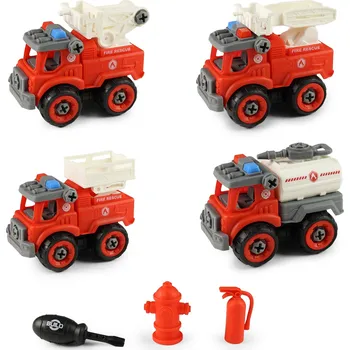 Hračka Sada šroubovací auta hasiči s příslušenstvím