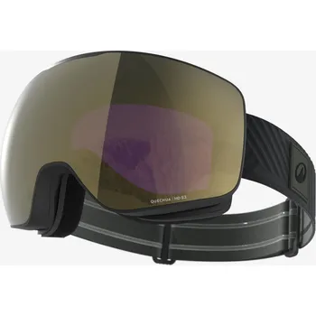 WEDZE Lyžařské a snowboardové brýle S3 G S HD do hezkého počasí pro děti i dospělé L KAŠTANOVÁ|ZELENÁ