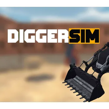 Počítačová hra DiggerSim - Excavator & Heavy Equipment Simulator VR