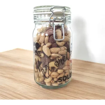 Nutworld.cz Slaný mix ve skle s patentním uzávěrem 400g