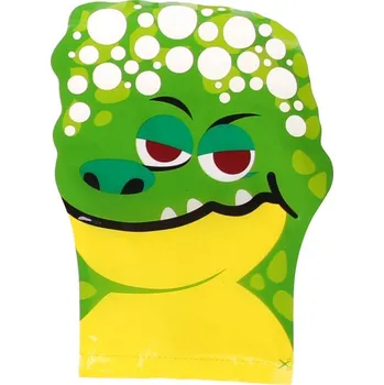 Bublifuk Bubbles zábavná rukavice s bublifukem - krokodýl