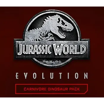 Počítačová hra Jurassic World Evolution - Carnivore Dinosaur Pack DLC