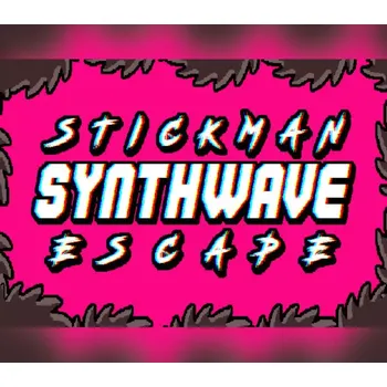 Počítačová hra Stickman Synthwave Escape