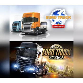 Počítačová hra Euro Truck Simulator 1 + 2 Bundle