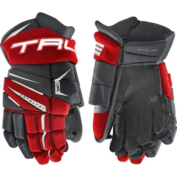 Hokejové rukavice Rukavice TRUE CATALYST 7X5 Senior Velikost: 13", černo-bílé