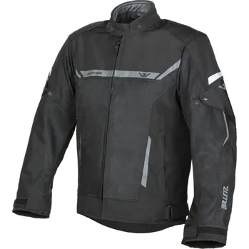 Moto bunda Bunda Bullet II Flow, AYRTON (černá/tmavě šedá) 2026 (Velikost: XL)