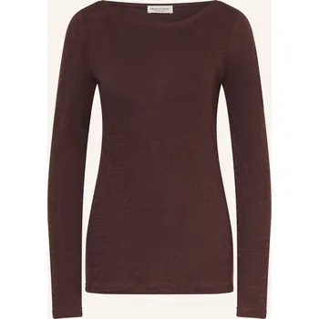 Dámské tričko Marc O'polo Dámské Tričko S Dlouhým Rukávem, hnědá, 40
