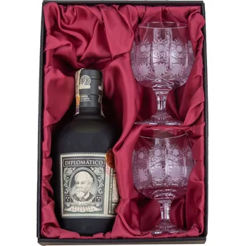 Sklenice Diplomático Reserva Exclusiva se sklenicemi 250ml, Klasika