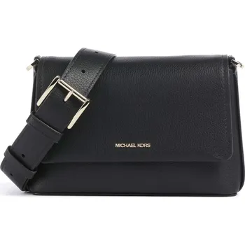 Michael Kors kožená crossbody kabelka sm Nessa černá