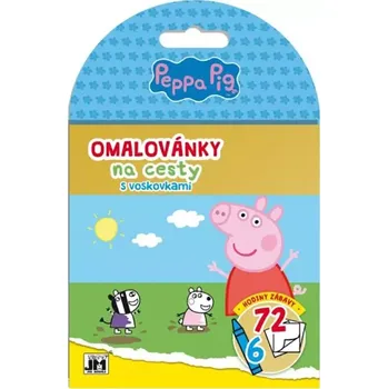omalovánky JM Prasátko Peppa Omalovánky na cesty
