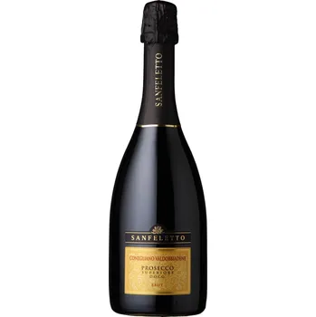 Sanfeletto - provincie Treviso, region Benátsko, Itálie Conegliano Valdobbiadene DOCG Brut Prosecco Superiore, Sanfeletto
