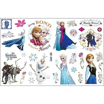 Odstranitelné tetování Dětské tetování Ledové království Sisters forever 16 x 10,5 cm