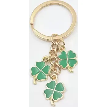 Přívěsek na klíče Čtyřlístky pro štěstí