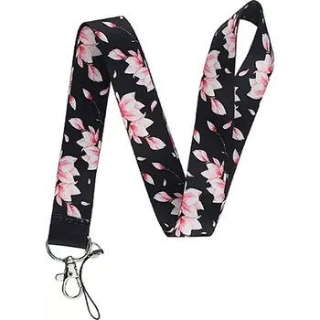 Lanyard Šňůrka na klíče Magnolie