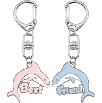 BFF Přívěsek na klíče Best Friends Delfín 2 ks