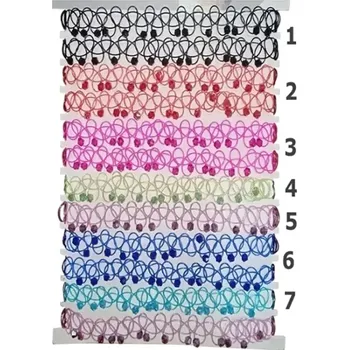 Náramek Fashion JewelryTattoo Choker Náramek s korálky OB261