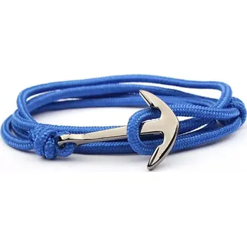 Náramek Fashion Jewelry Náramek kotva modrý OJ056