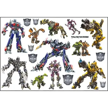 Odstranitelné tetování Tattoo world Dočasné tetování Transformers 15,5 x 11 cm