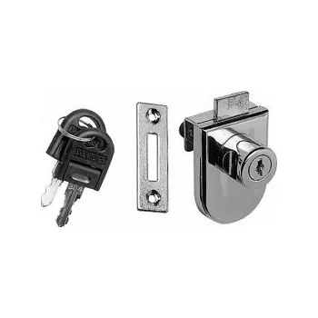 Zrcadlo Zámek na skleněné dveře 408