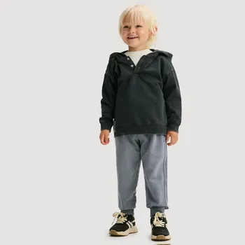 Chlapecké kalhoty Reserved - Bavlněné jogger kalhoty - tmavomodrá - 179FI-59X - 179FI-59X-110