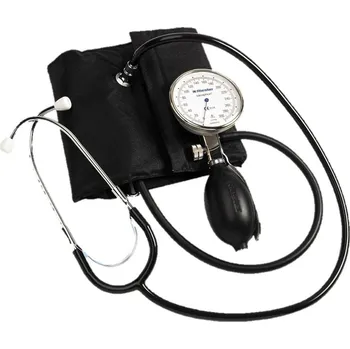Tlakoměr Tonometr Riester Sanaphon® kovový, integrovaný fonendoskop, manžeta (24-34 cm)