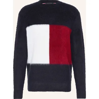 Pánský svetr Tommy Hilfiger Pánský Svetr, tmavě modrá / tmavě červená /...