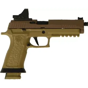 Doplněk k figurce Zbraň pro 1/6 figurky 9mm P320 X5 Pistol with Mini RMR Red Dot Sight (Coyote)