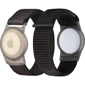 Pouzdro na mobilní telefon Řemínek / náramek MOBILE ORIGIN pro Apple AirTag - černý