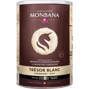 Čaj Monbana bílá čokoláda 500g