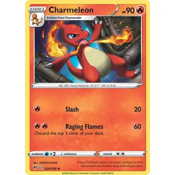 Sběratelská karetní hra Charmeleon 024/185 - Vivid Voltage Typ karty: Non-Holo