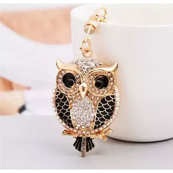 Fashion Jewelry Luxusní přívěsek na klíče, kabelku Sova OP1382
