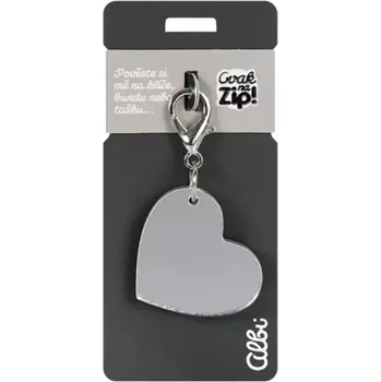 Albi Klíčenka stříbrné srdce