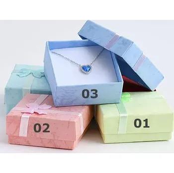 Dárková krabička Boxiecraft Krabička na šperky s mašličkou výběr z více barev