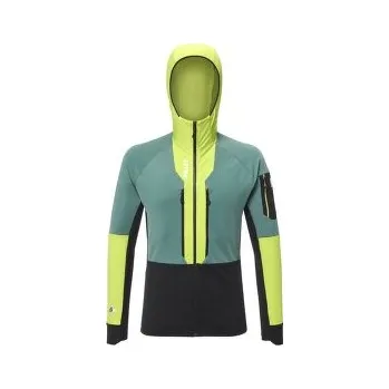 Pánská větrovka Millet PIERRA MENT HOODIE MEN BOTTLE/BLACK zelená L