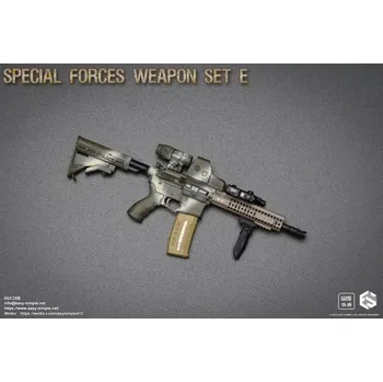 Doplněk k figurce Zbraň pro 1/6 figurky Special Forces Weapon Set E Colors Camo)