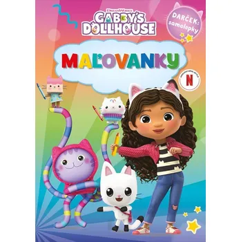 Bystrá hlava Gabikin kúzelný domček - Maľovanky so samolepkami