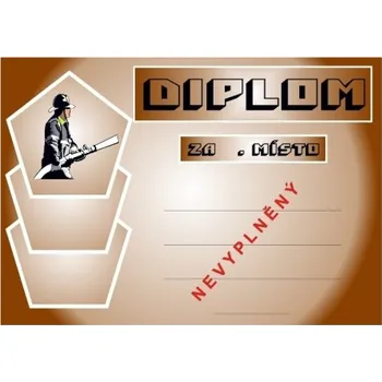 Hasiči diplom A4 č.16