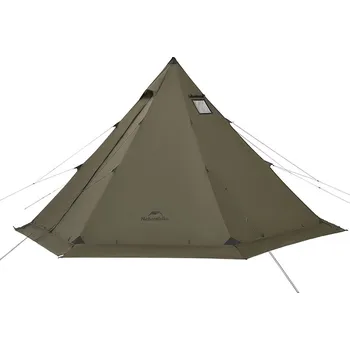 Stan Naturehike osmiboký pyramidový stan Pasture Fire 9,7 kg - zelený